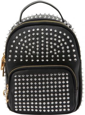 myMo ROCKS Batoh  čierna / strieborná