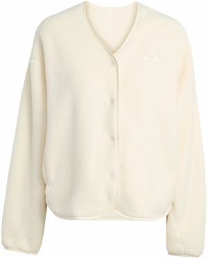 ADIDAS SPORTSWEAR Funkčná flisová bunda 'Future Icons'  biela ako vlna