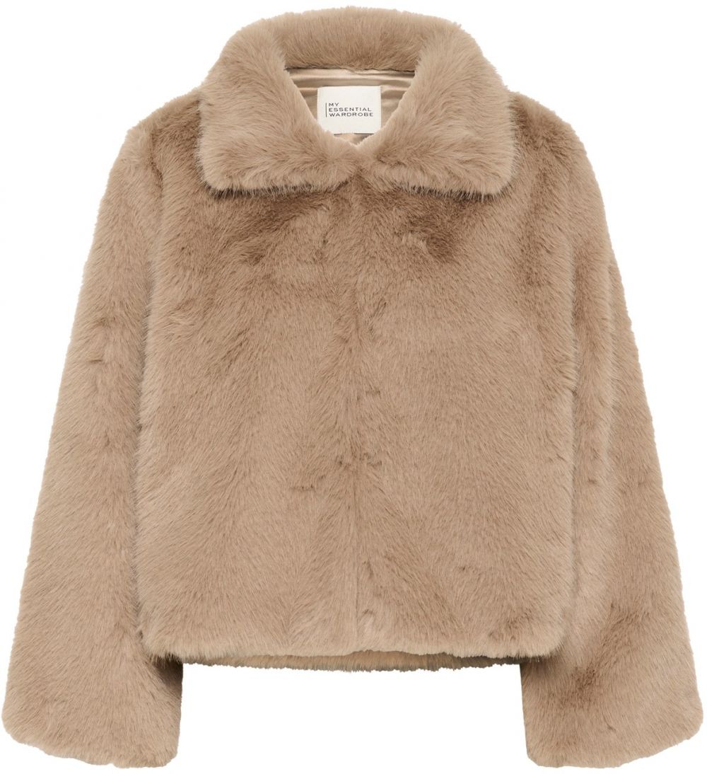 My Essential Wardrobe Zimná bunda 'MWAlexa'  sivobéžová