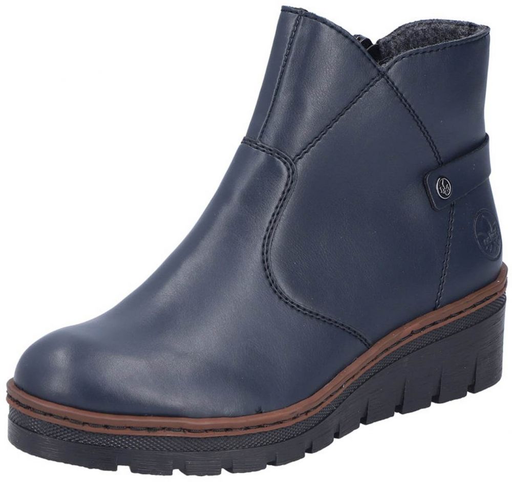 Rieker Členkové čižmy  tmavomodrá