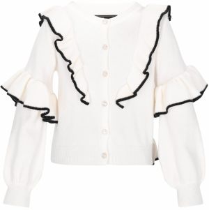 faina Kardigán  čierna / biela