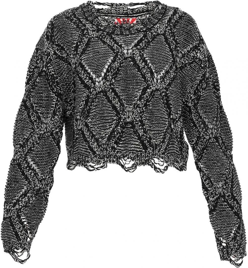 myMo ROCKS Sveter  čierna / biela