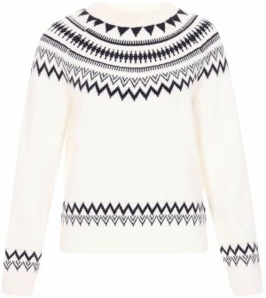 DreiMaster Maritim Sveter  čierna / biela