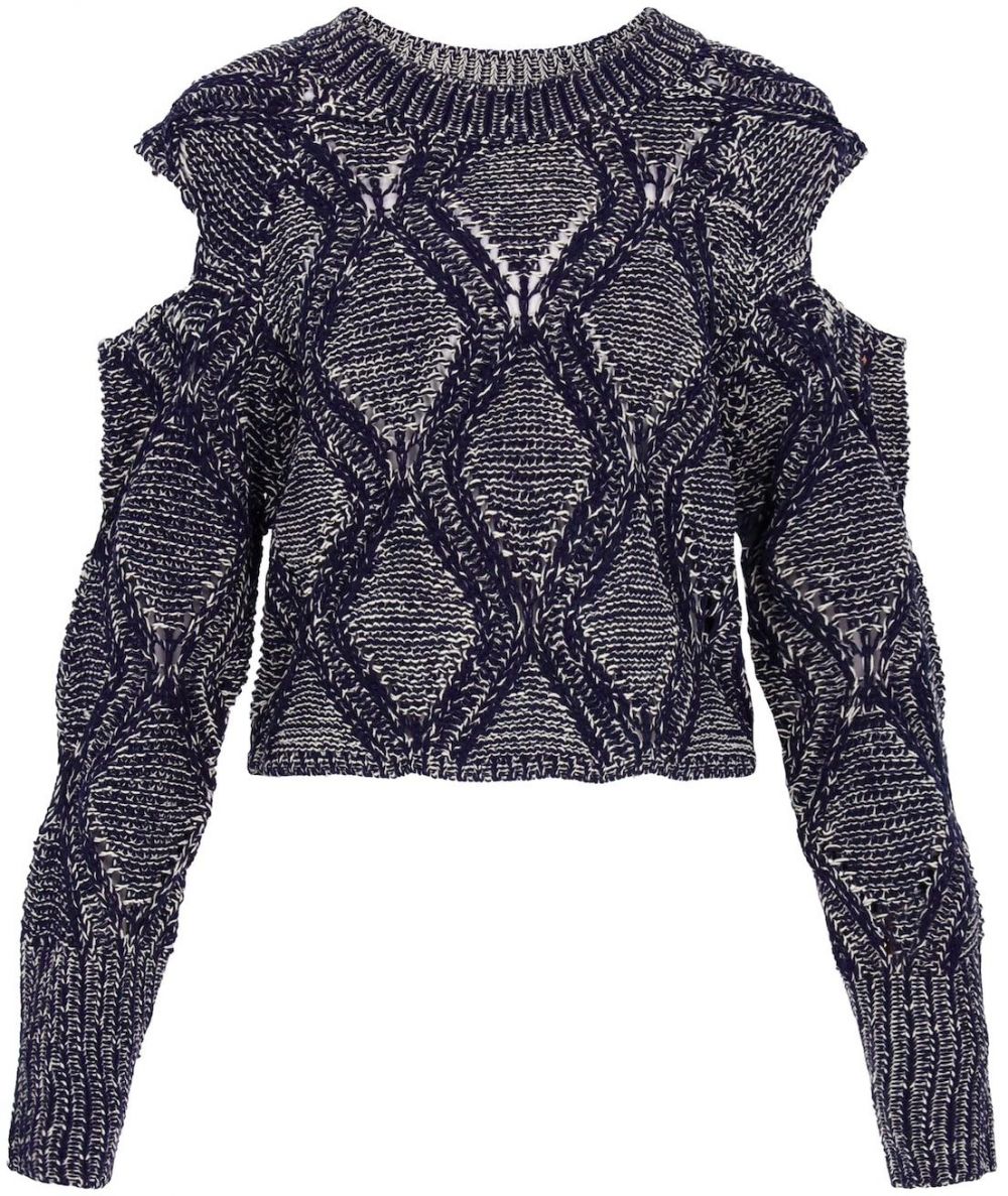 myMo ROCKS Sveter  námornícka modrá / sivá