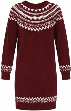 DreiMaster Maritim Šaty  tmavočervená