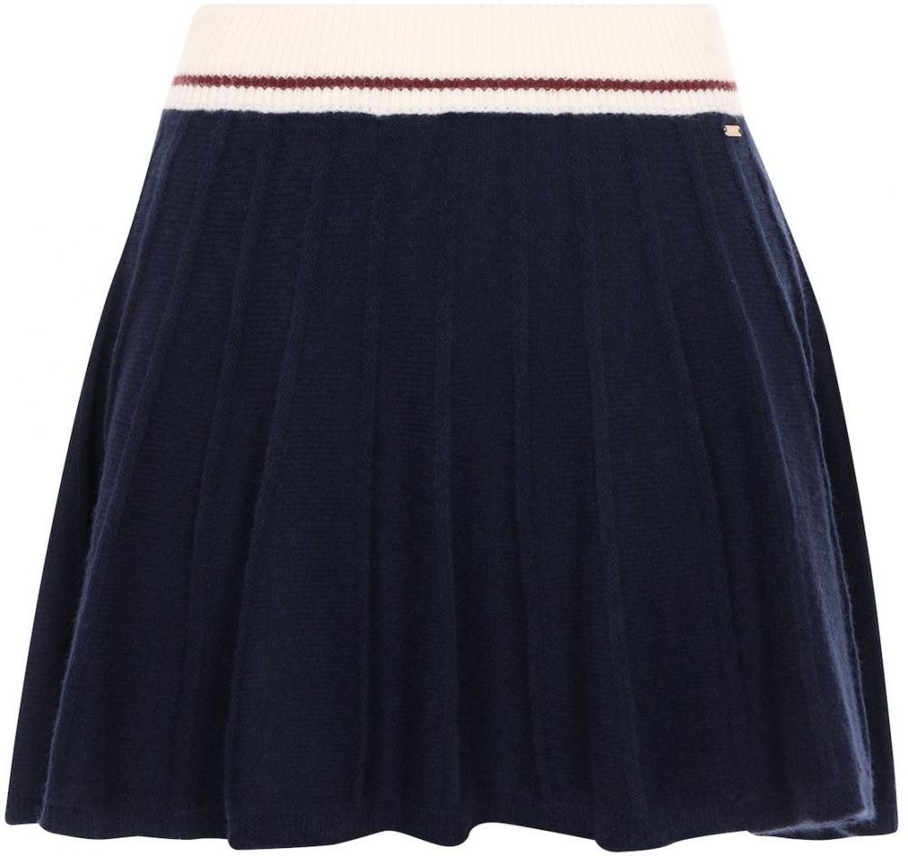 DreiMaster Maritim Sukňa  tmavomodrá / červená / prírodná biela