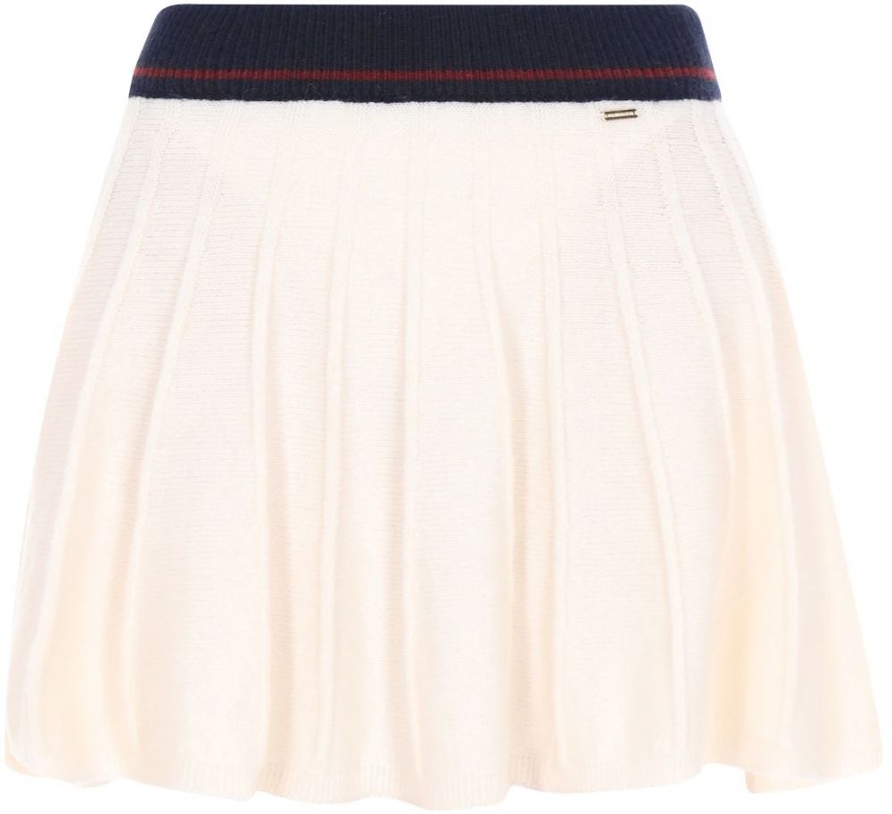 DreiMaster Maritim Sukňa  tmavomodrá / červená / prírodná biela