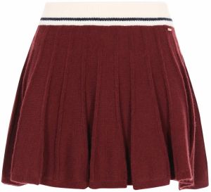 DreiMaster Maritim Sukňa  tmavočervená / čierna / prírodná biela