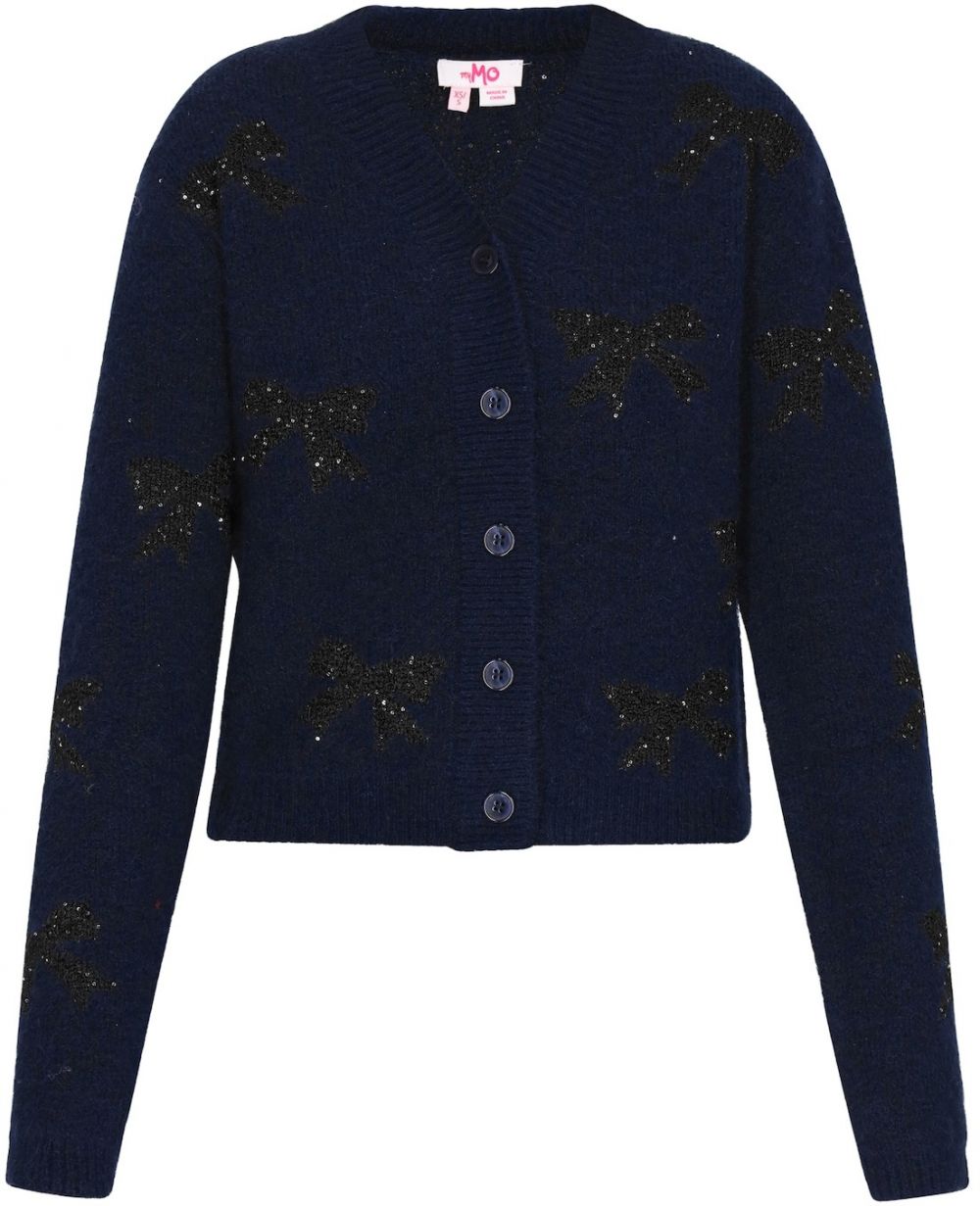 MYMO Kardigán  tmavomodrá