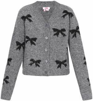 MYMO Kardigán  sivá / čierna