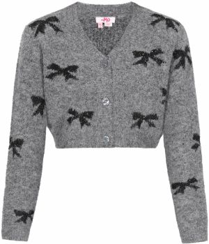 MYMO Kardigán  sivá / čierna