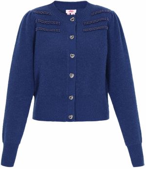 MYMO Kardigán  námornícka modrá