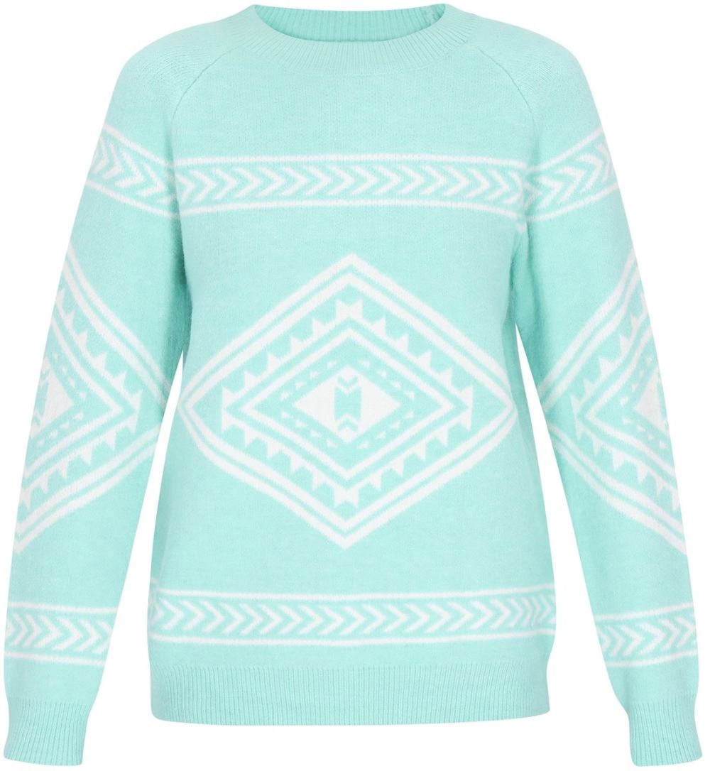 IZIA Sveter  vodová / biela