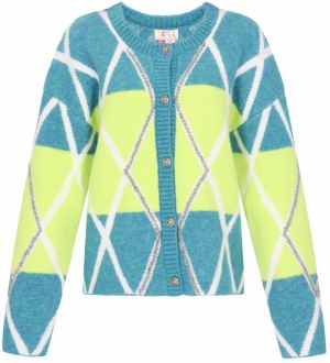 IZIA Kardigán  nefritová / svetlozelená