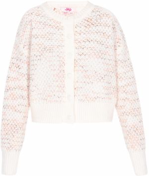 MYMO Kardigán  béžová / biela