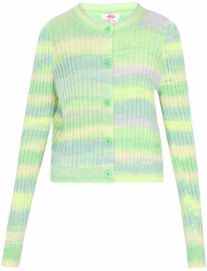 MYMO Kardigán  zelená / fialová