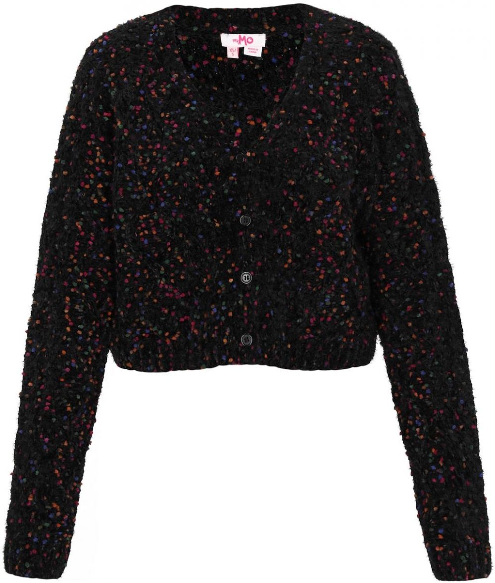 MYMO Kardigán  červená / čierna