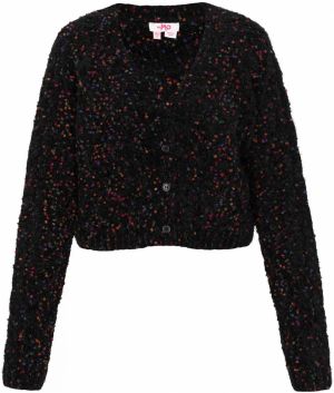 MYMO Kardigán  červená / čierna