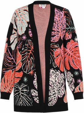 IZIA Kardigán  koralová / ružová / čierna