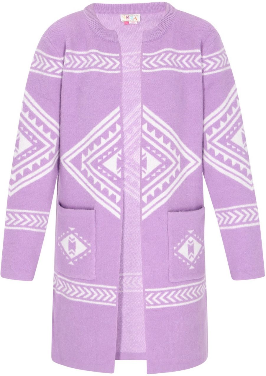 IZIA Kardigán  levanduľová / biela