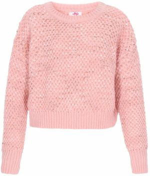 MYMO Sveter  pastelovo ružová
