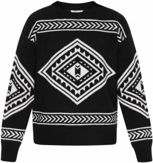 IZIA Sveter  čierna / biela