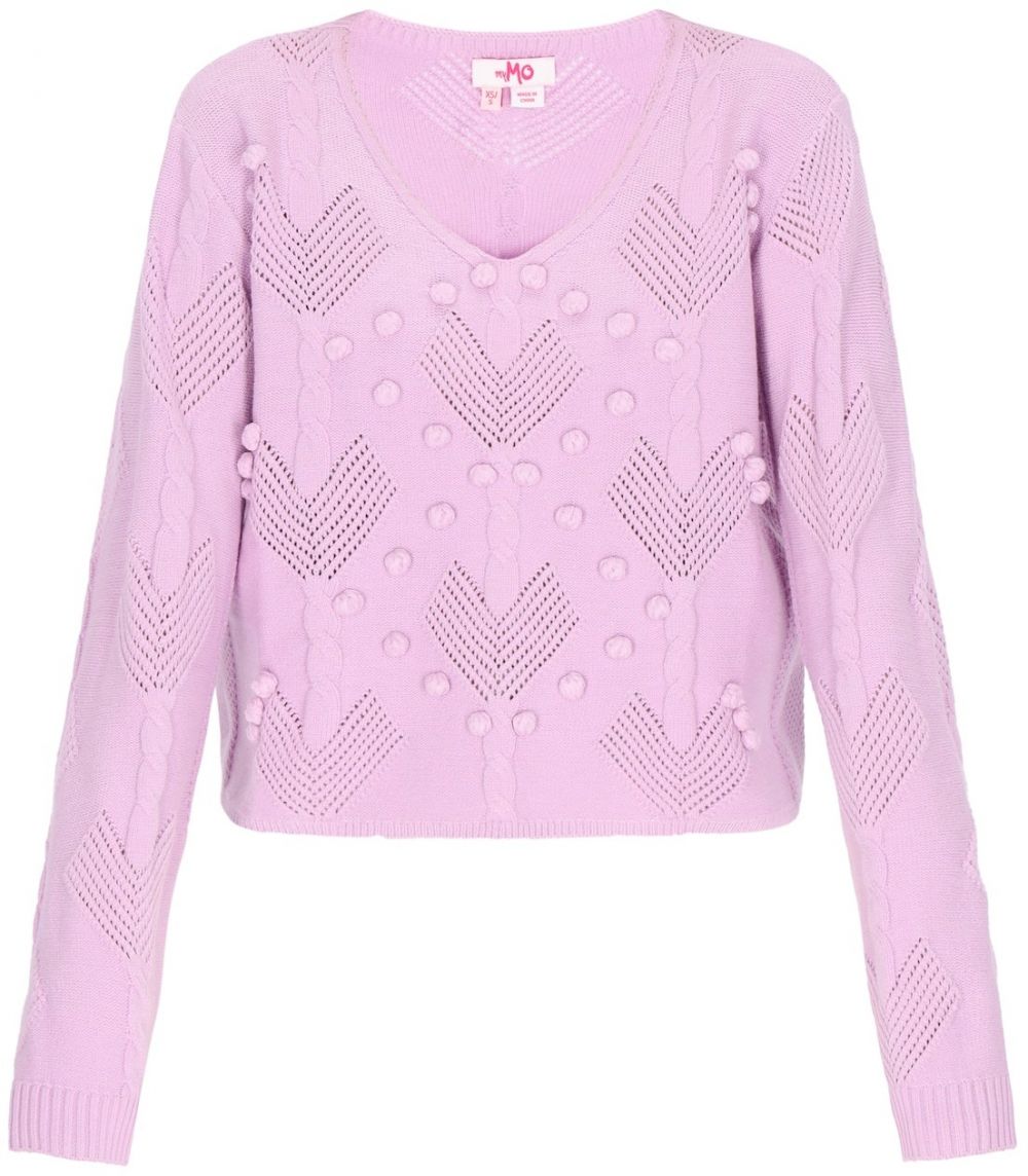 MYMO Sveter  fialová