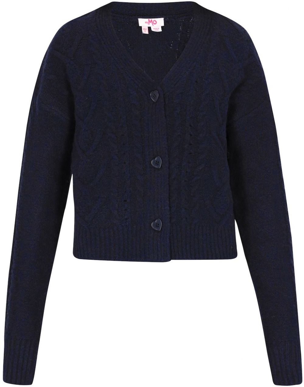 MYMO Kardigán  námornícka modrá