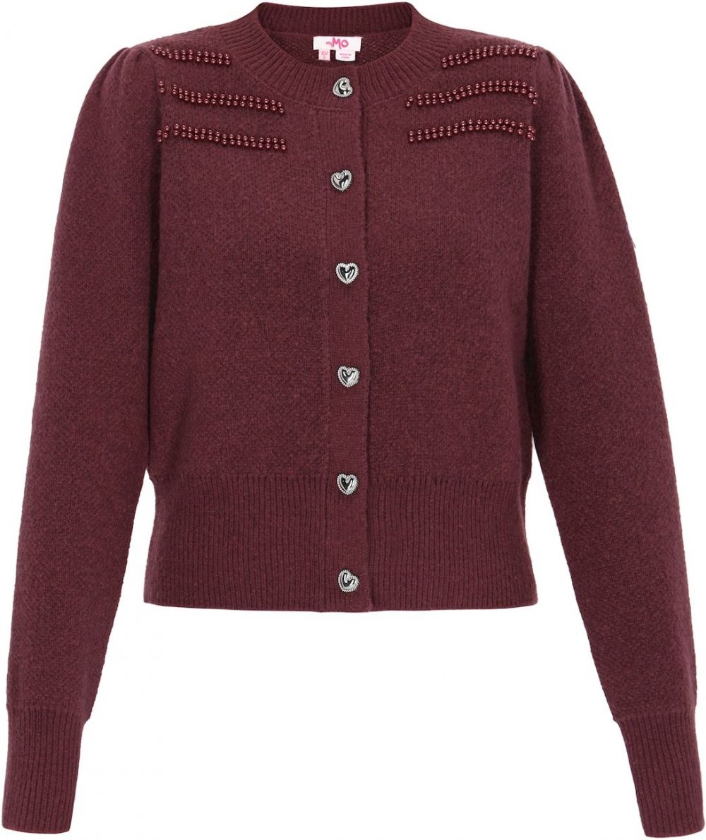 MYMO Kardigán  burgundská