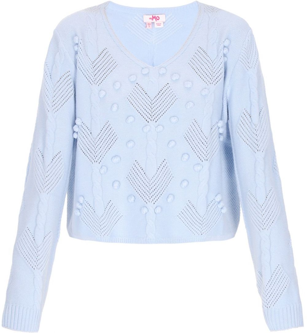 MYMO Sveter  svetlomodrá