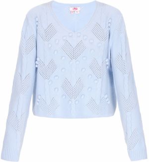 MYMO Sveter  svetlomodrá