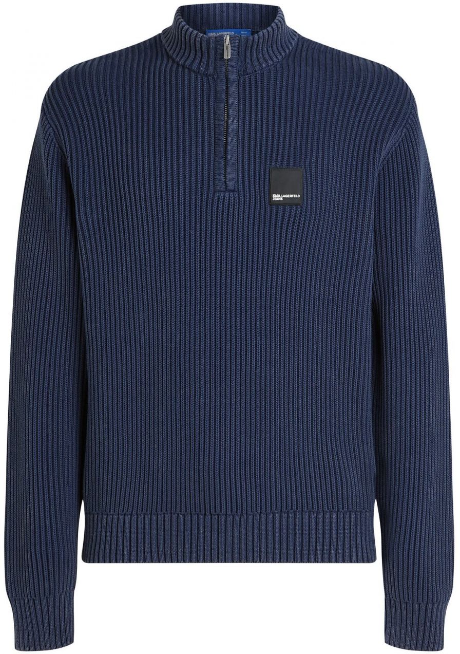 KARL LAGERFELD JEANS Sveter  námornícka modrá