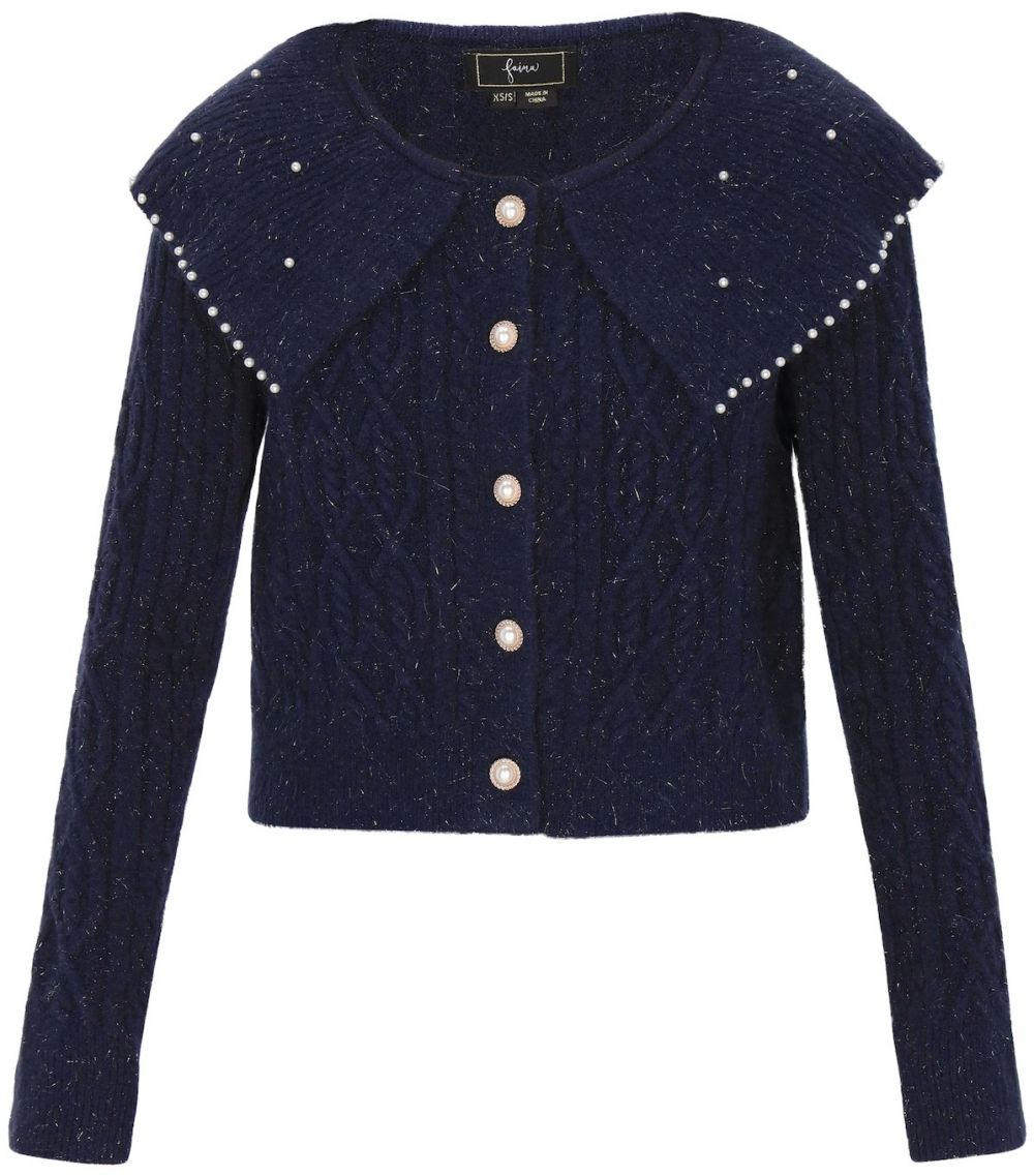 faina Kardigán  námornícka modrá