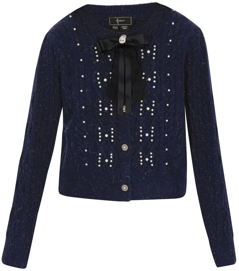 faina Kardigán  námornícka modrá