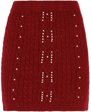 faina Sukňa  burgundská