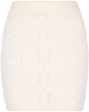 faina Sukňa  šedobiela