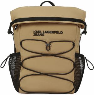KARL LAGERFELD JEANS Batoh  farba ťavej srsti / čierna