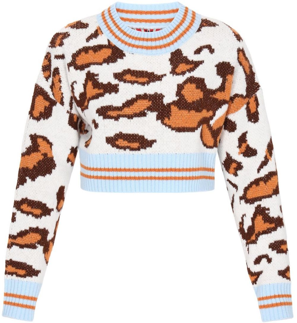 myMo ROCKS Kardigán  béžová / modrá / hnedá / oranžová