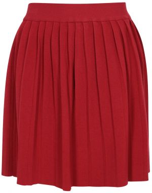 MYMO Sukňa  tmavočervená