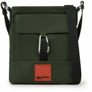 KARL LAGERFELD JEANS Taška cez rameno 'Canyon'  olivová