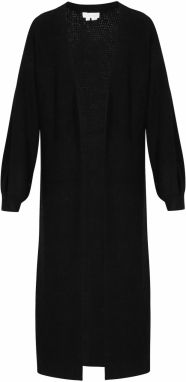 usha WHITE LABEL Pletený kabát  čierna