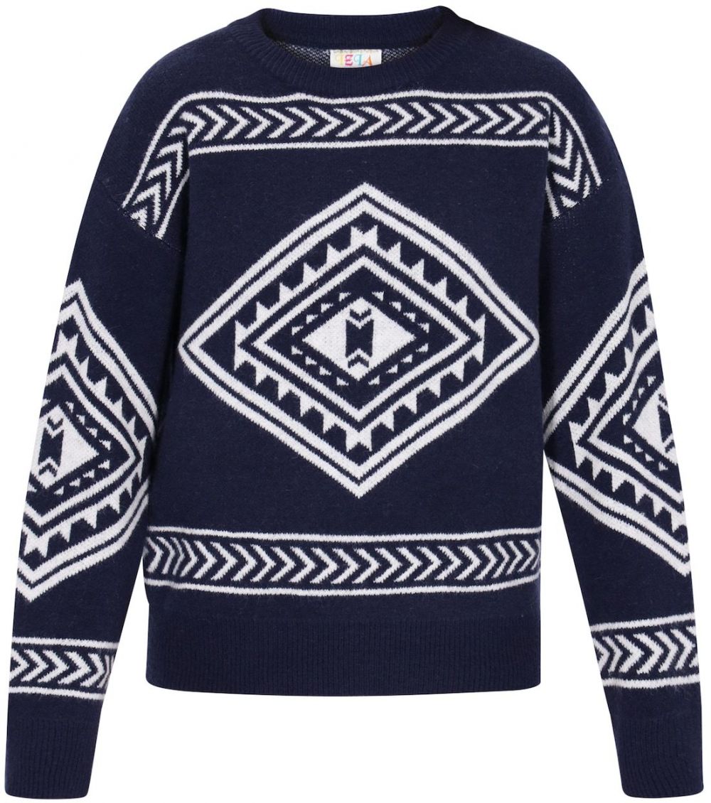 IZIA Sveter  námornícka modrá / biela