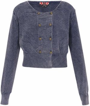 myMo ROCKS Kardigán  modrá