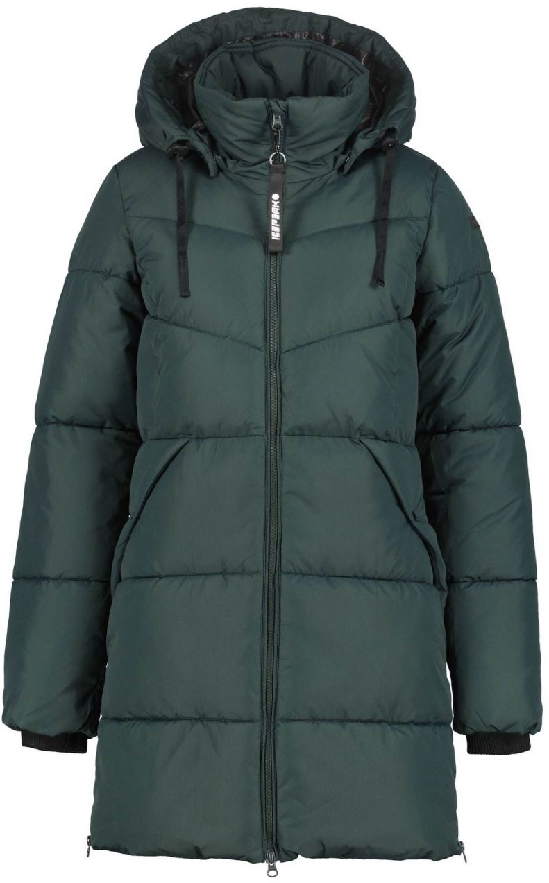 ICEPEAK Zimný kabát 'Adaire'  tmavozelená