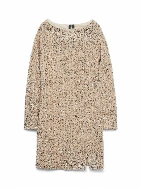 VERO MODA Kokteilové šaty 'VMBella'  kamenná