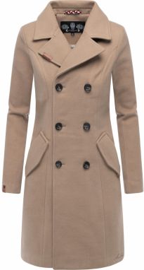 MARIKOO Prechodný kabát 'Nanakoo'  tmavobéžová