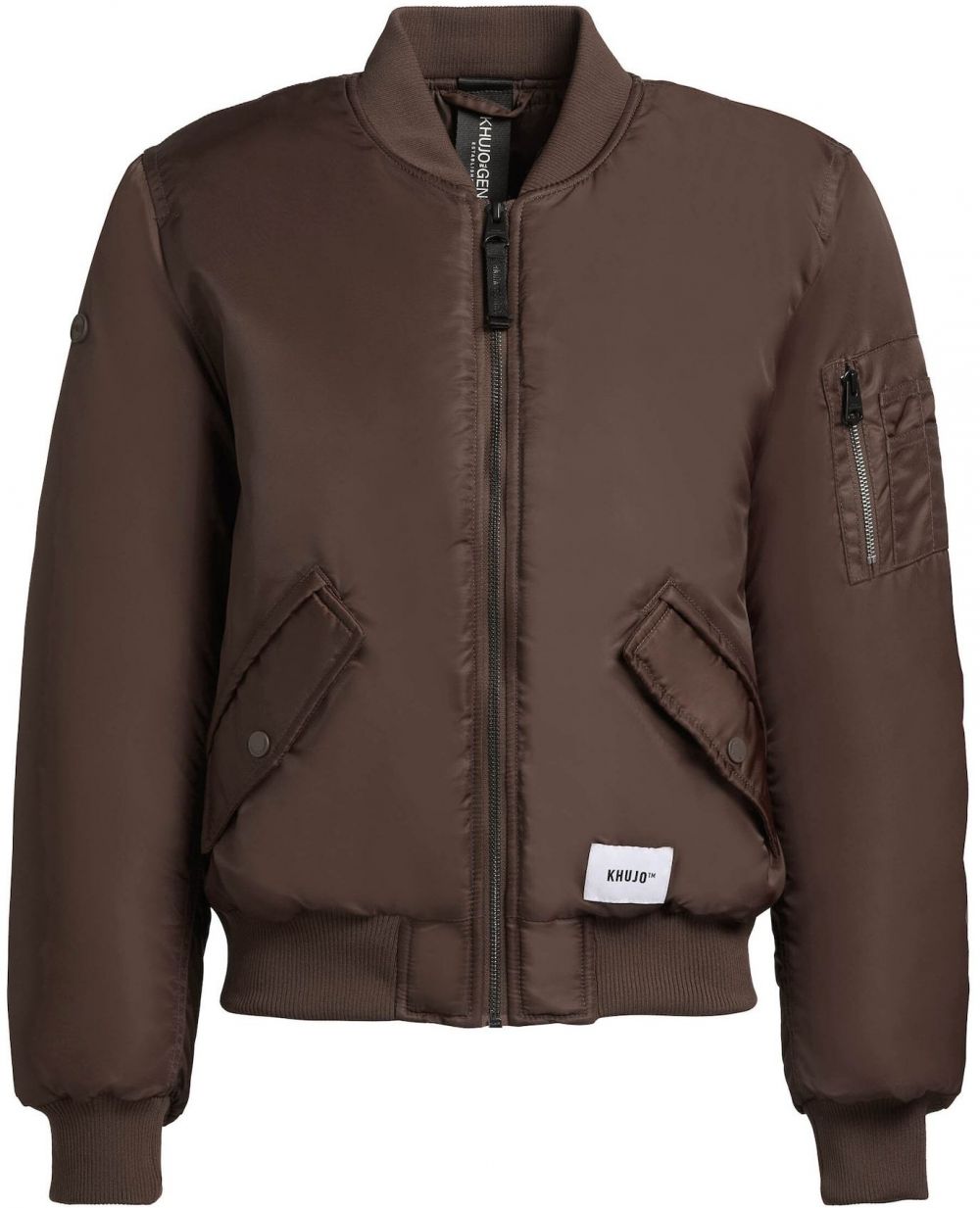 khujo Zimná bunda 'Kaisa'  tmavohnedá