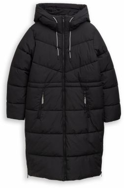 TOM TAILOR DENIM Zimný kabát  čierna