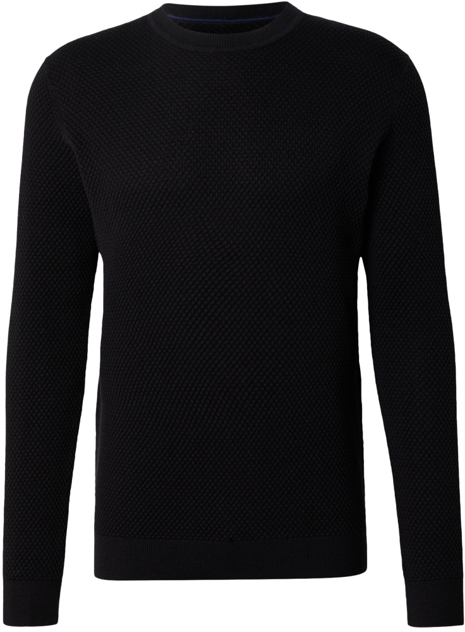 JACK & JONES Sveter 'JWHNOAH'  čierna