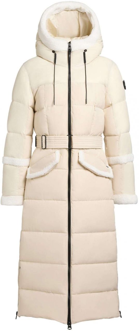 khujo Zimný kabát 'Julita2'  biela ako vlna